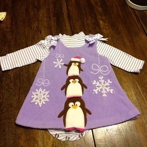 Bonnie baby 2pc. Dress set